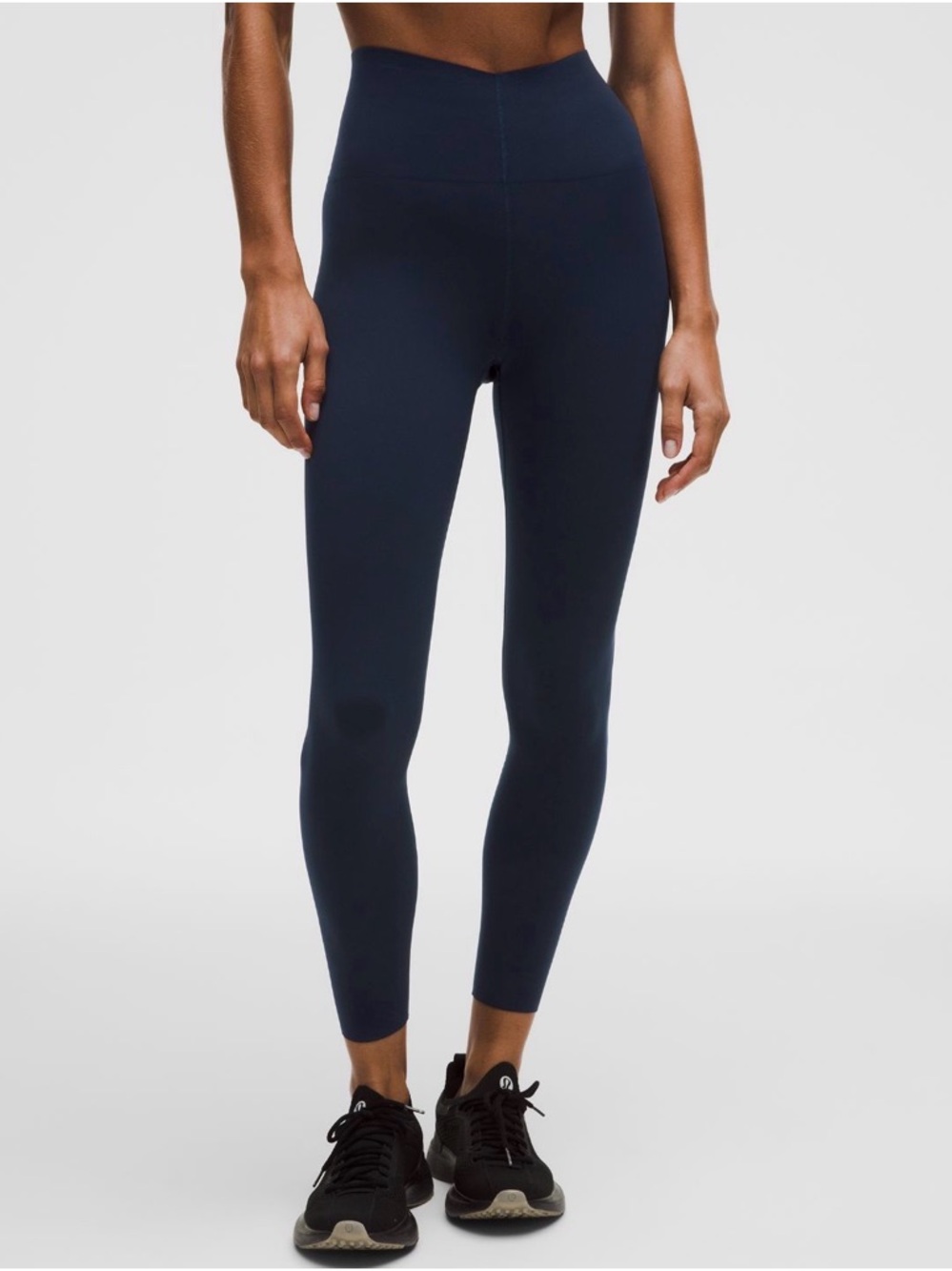 EUC- Lululemon Glow Up Super-High-Rise Tight 25”- True Navy- Size 10